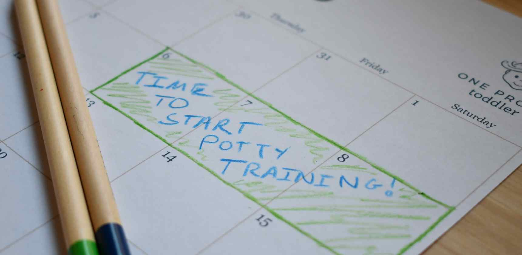 time to start potty training calendar