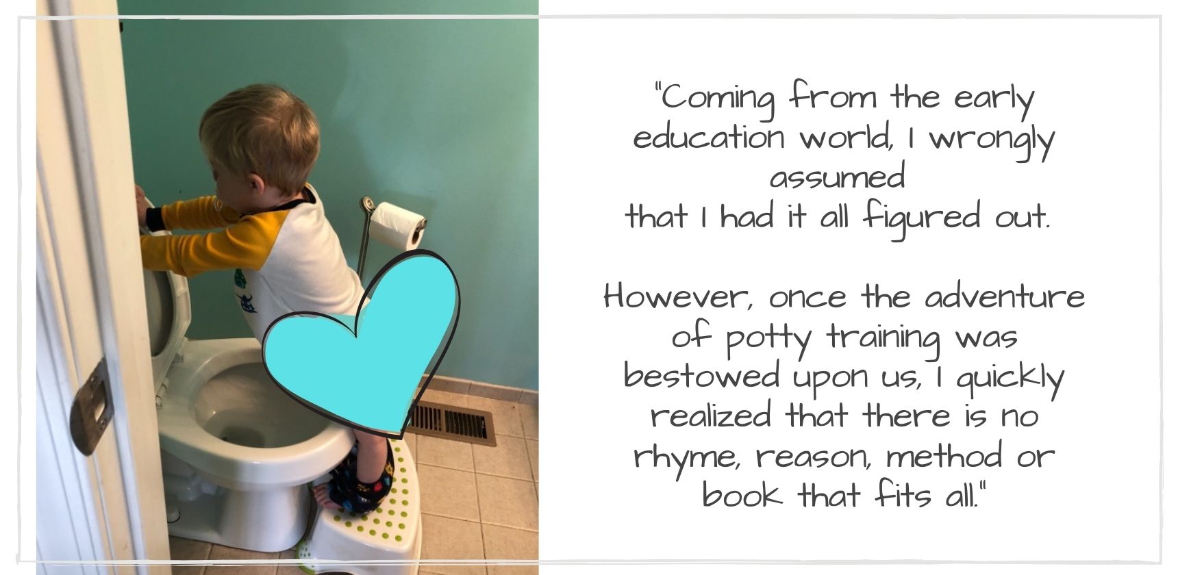 Boy Inspecting Potty Chair